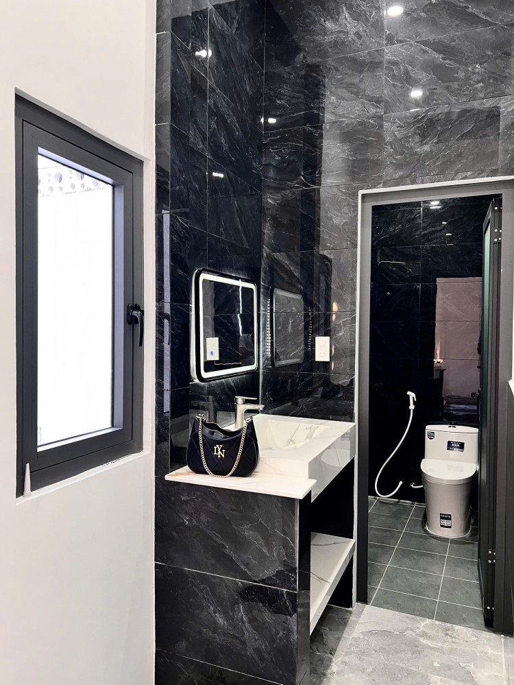 Nhà Trệt Lầu - Full Nội Thất - Xây Mới 100% - Thiết Kế Hiện Đại - Lộ Oto Đến Nhà - Trục Chính Hẻm 218 Nguyễn Thông