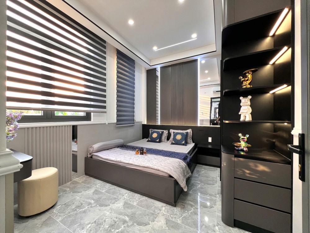 Nhà Trệt Lầu - Full Nội Thất - Xây Mới 100% - Thiết Kế Hiện Đại - Lộ Oto Đến Nhà - Trục Chính Hẻm 218 Nguyễn Thông