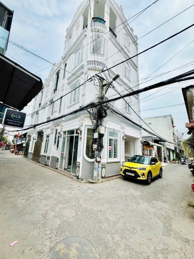 Bán Nhà 1 trệt 3 lầu có sân thượng, góc 2 mặt tiền, trục chính hẻm 567 hồ Bún Xáng thông ra hẻm 876 Trần Nam Phú