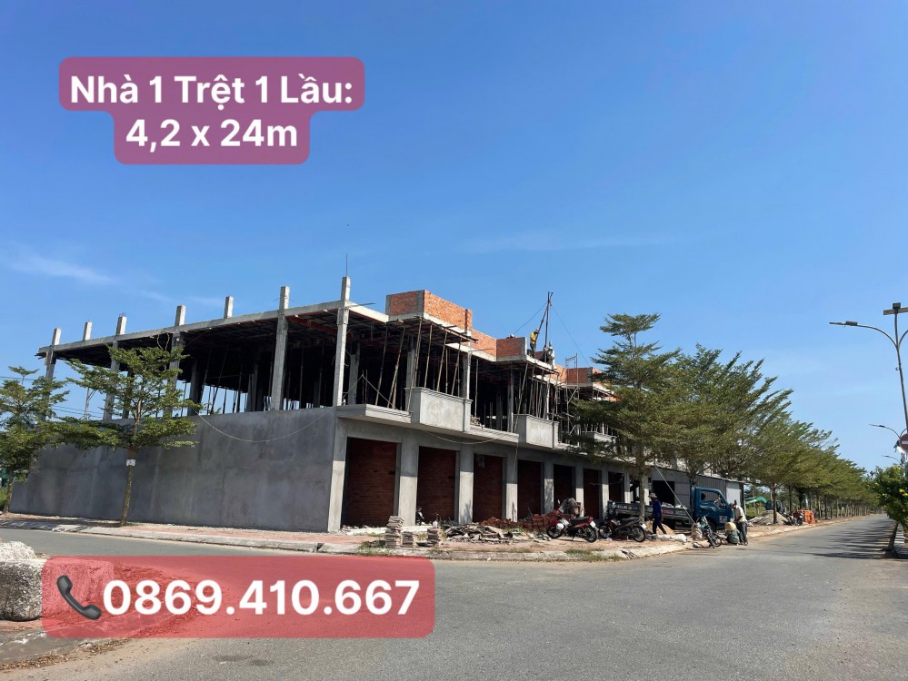 CẦN BÁN GẤP NHÀ PHỐ TRỆT LẦU - NHÀ MỚI 100% - BÀN GIAO NGAY