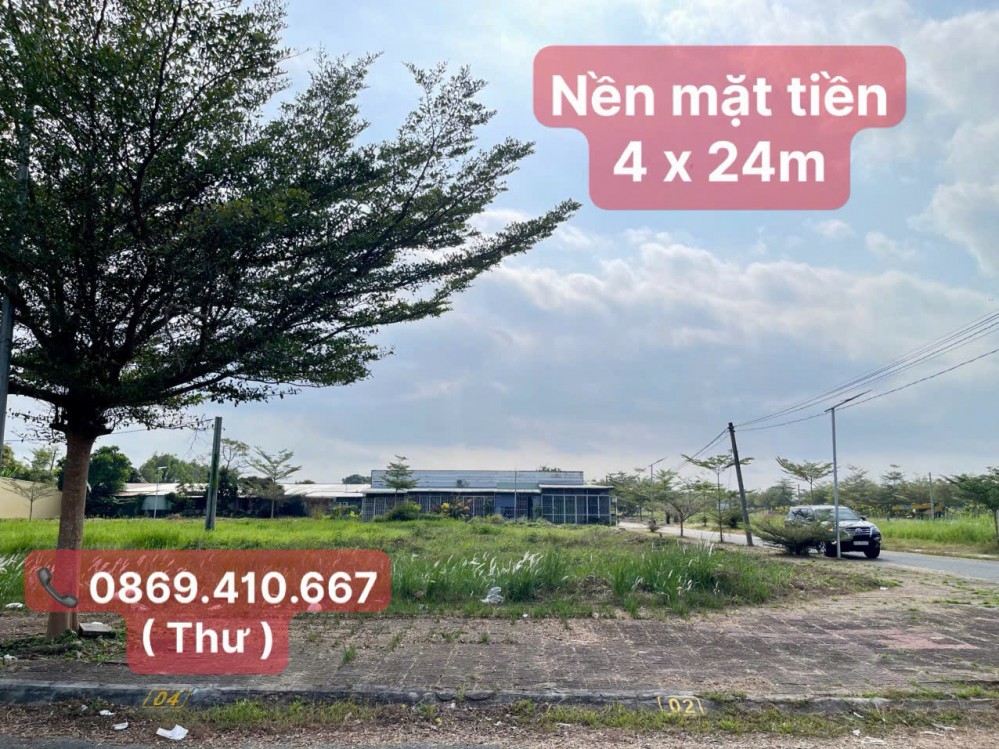 BÁN GẤP NỀN MẶT TIỀN - ĐỐI DIỆN CÔNG VIÊN