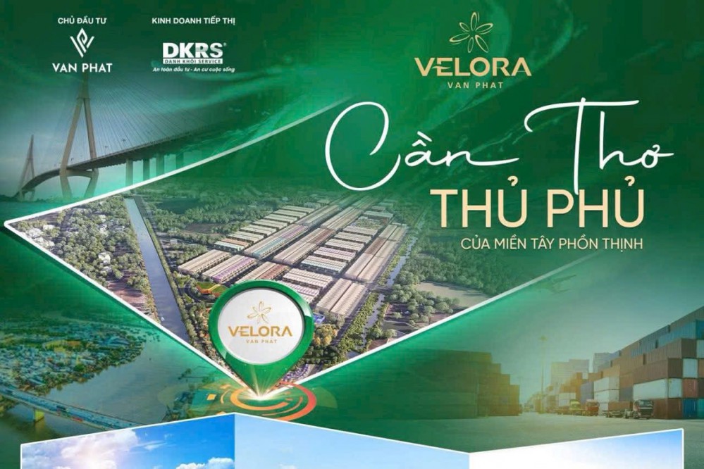 Vạn Phát Velora, Phường Sóc Trăng ,TP Cần Thơ  DT: 4,2m ×24m (full thổ cư) Pháp lý minh bạch ,sổ có sẵn Giá:1tỷxxx Vị trí nằm ở QL1A, liền kề kcn An Nghiệp,khu du lịch Tân Huê Viên