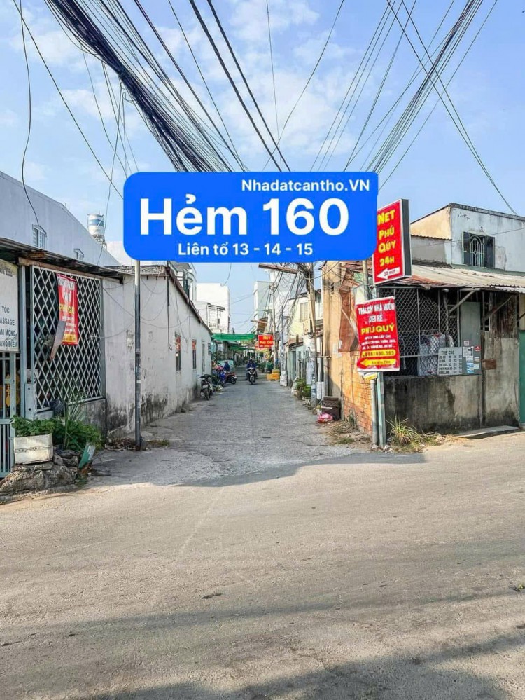 ĐẤT ĐẸP HẺM 160 NGUYỄN VĂN CỪ – AN KHÁNH – NINH KIỀU, CẦN THƠ