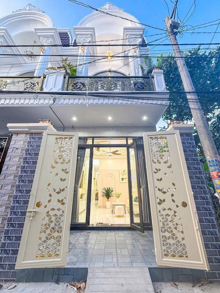 BÁN CĂN NHÀ TRỆT LẦU MỚI 100% - FULL NỘI THẤT