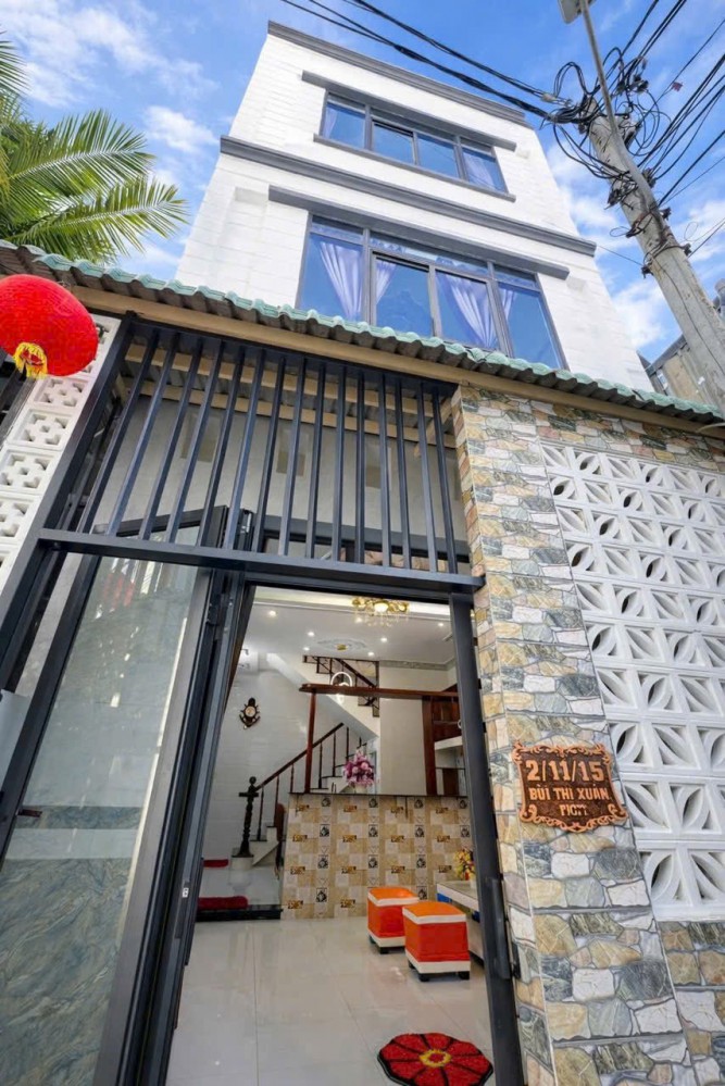 NHÀ TRỆT 2 LẦU – HẺM 6 BÙI THỊ XUÂN - THÔNG RA BỜ KÈ