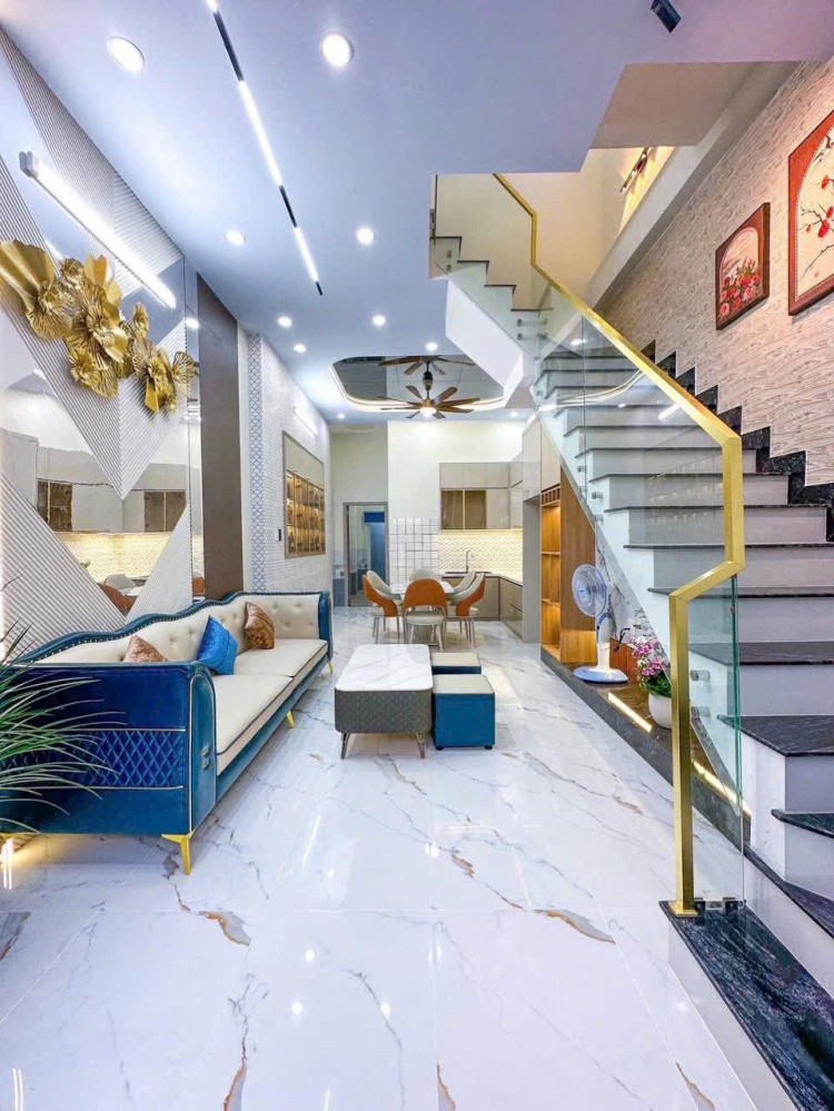 Bán nhà mới xây Khu Dân Cư 3A 4x16 nhà 1 trệt 1 lầu