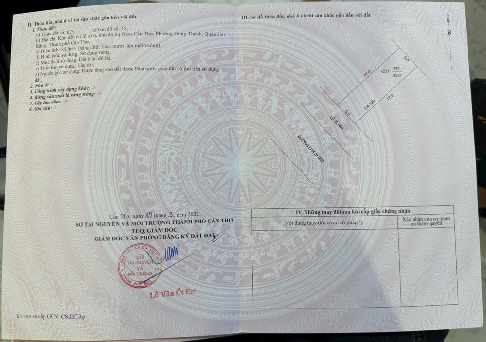 Bán nền đẹp D14 Hồng Loan 6A