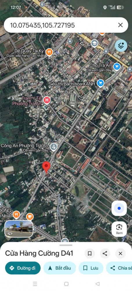 Bán nền góc 2 mặt tiền đường Huỳnh Phan Hộ