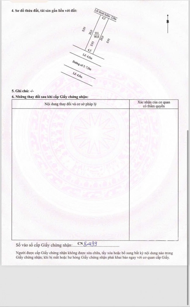 Bán nền đẹp không cống tụ đường số 5 Kdc Thới Nhựt 2