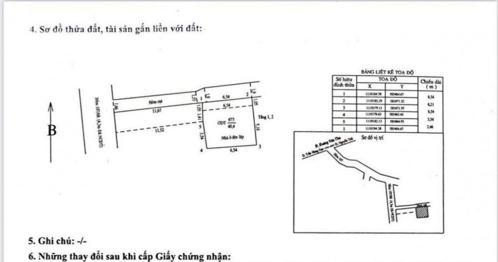 Bán nhà trệt lầu mới hẻm nhánh 107 Hoàng Văn Thụ