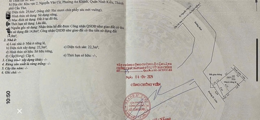 Bán nền trục chính hẻm 81 Hồ Bún Xáng