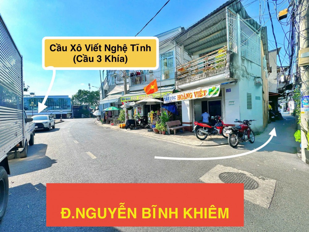 NHÀ TRUNG TÂM: 1 trệt + 1 lầu. Mặt tiền: 9,5m. Phường Ninh Kiều - TP Cần Thơ