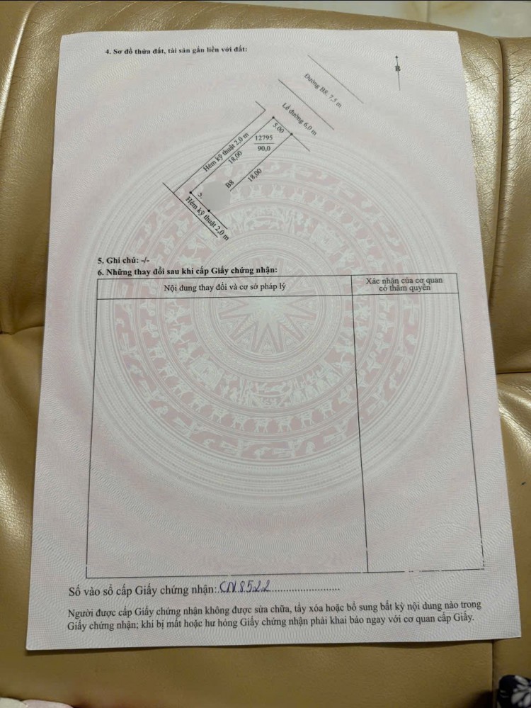 Bán Nền 90m² - Có Hẻm Kỹ Thuật Bên Hông 2M - Đường B8 - KDC Phú An - Phường Hưng Phú - TP. Cần Thơ