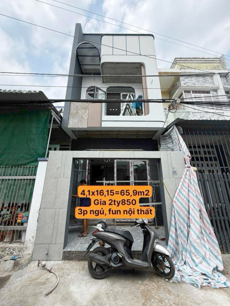 Nhà 1 trệt 1 lầu 3 phòng Ngủ , ( gần lộ 40 m) đường Nguyễn Văn Linh! Phường Long Tuyền, TP Cần Thơ.