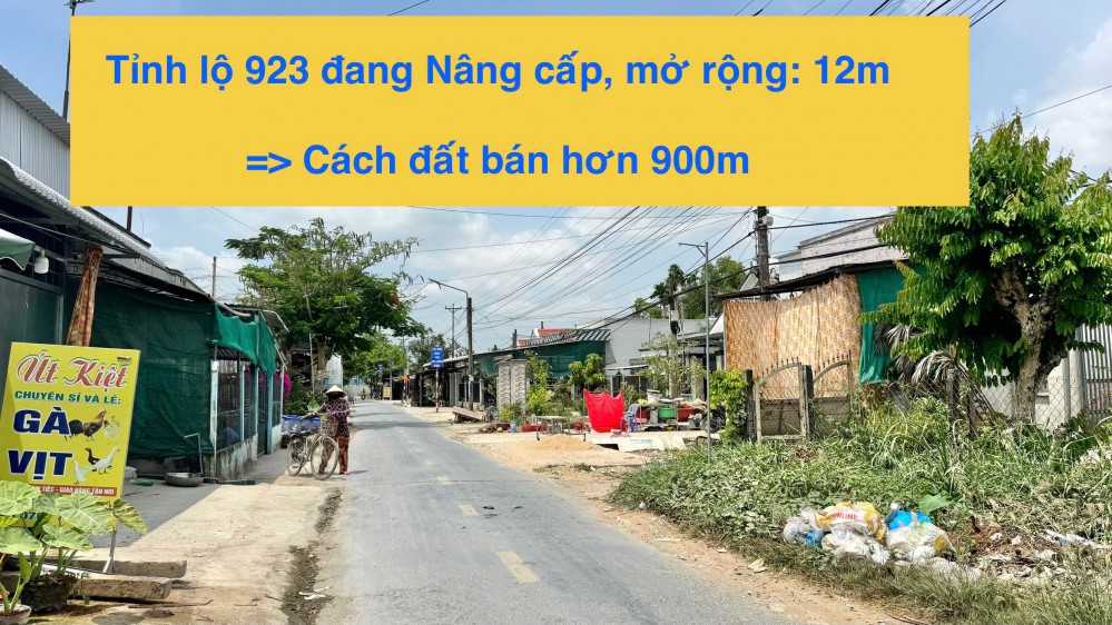 BÁN 2 NỀN GIÁ SIÊU TỐT GẦN CHỢ BA SE, GẦN TỈNH LỘ 923, PHONG ĐIỀN, TP CẦN THƠ