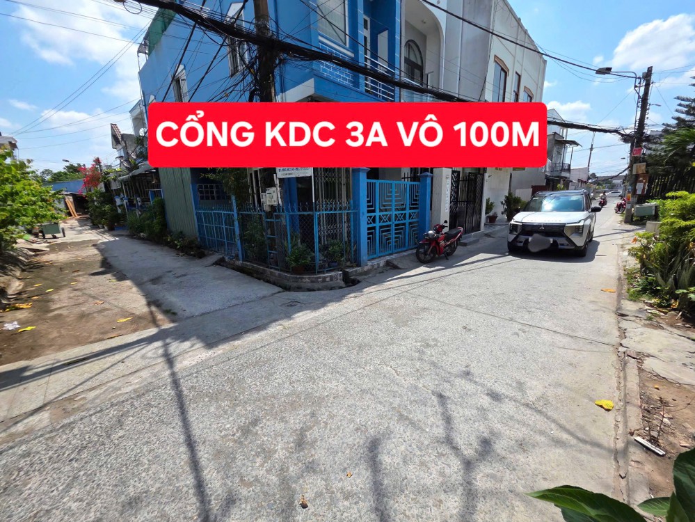 BÁN NHÀ GIÁ RẺ ĐƯỜNG SỐ 1 KDC 3A, PHƯỜNG AN BÌNH, TP CẦN THƠ - ĐẦU KHU