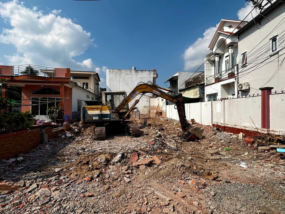 NỀN CẤP PHÉP XD CHÍNH HẺM 506 GẦN CHỢ AN THỚI