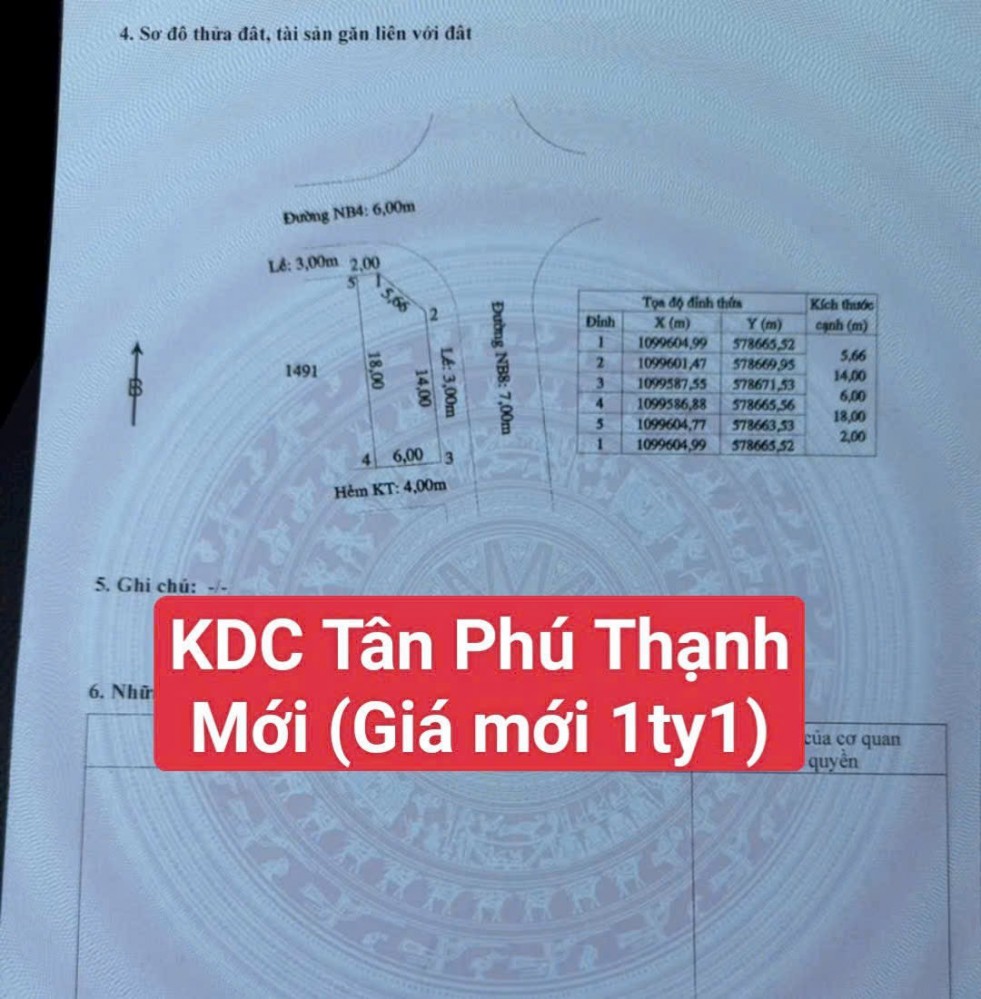 NỀN THỔ CƯ TRỤC CHÍNH RẠCH ÔNG DỰA ĐƯỜNG TỈNH 918 BÙI HỮU NGHĨA P. LONG TUYỀN TP CẦN THƠ.