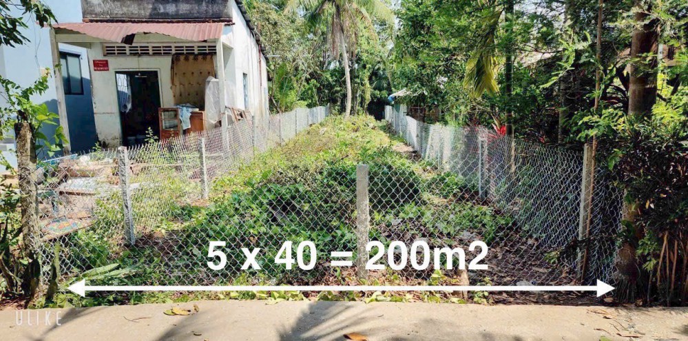 Bán Nền 200m2 Có Thổ Cư - Rạch Ngã Cái, Xã Phong Điền, TPCT