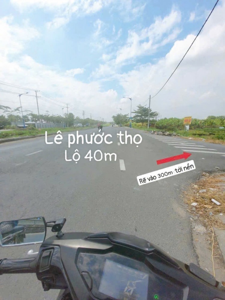 NỀN 150m2 CÁCH LỘ 40M LÊ PHƯỚC THỌ 300M, CÁCH ST Aeon 1,2km