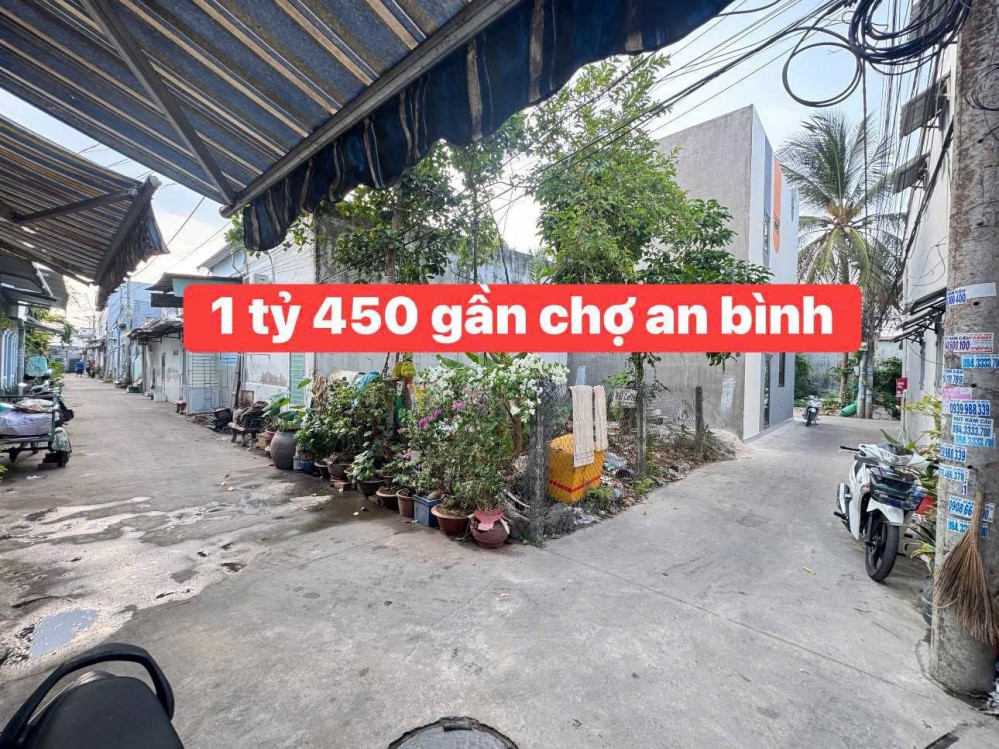 BÁN NỀN ĐẸP GÓC 2 MẶT TIỀN HẺM 123 Trần Vĩnh Kiết, Phường An Bình, TP Cần. GẦN CHỢ AN BÌNH, CÁCH NHI ĐỒNG, FPT 5 phút.