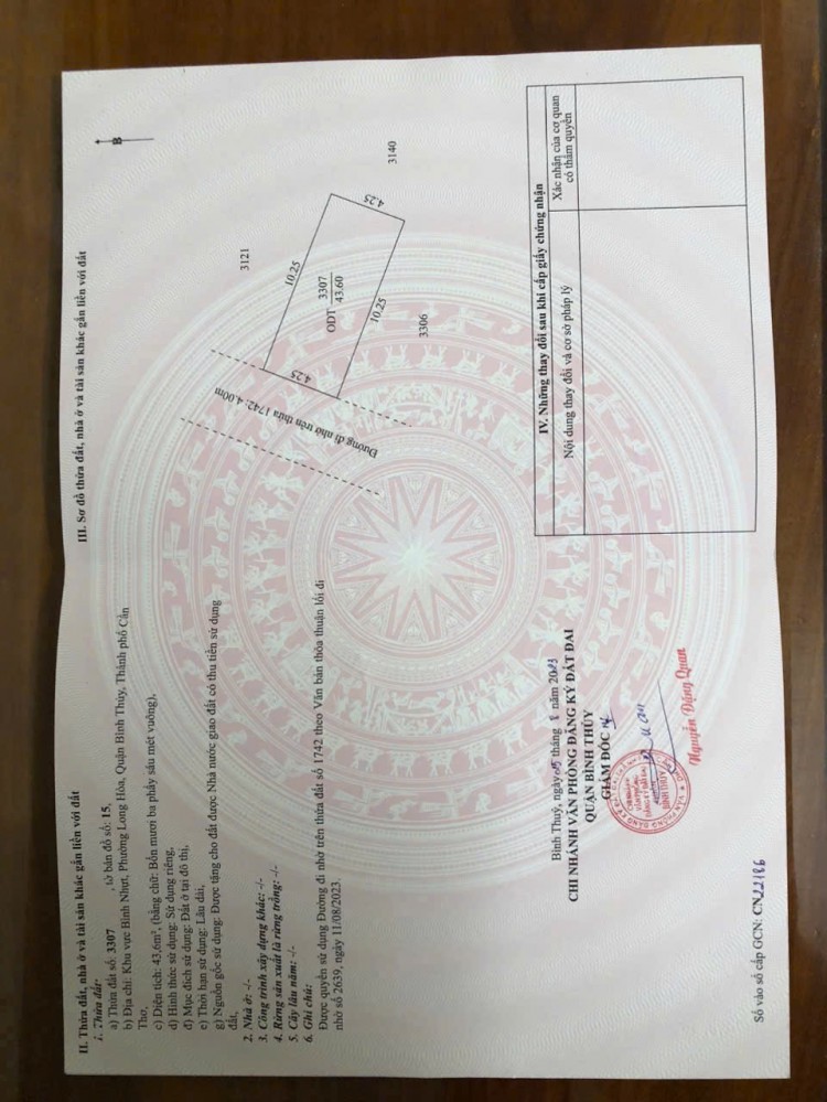 BÁN GẤP 1 NỀN ĐẸP GIÁ TỐT - KHU KHÔI NGUYÊN, NGANG KHU 12 HA 8 ĐƯỜNG VÕ VĂN KIỆT,