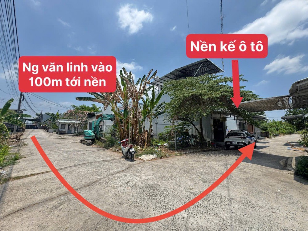 BÁN NỀN KDC ĐỒNG QUÊ ĐƯỜNG NGUYỄN VĂN LINH, BÌNH THUỶ, TP CẦN THƠ. THÍCH HỢP ĐỊNH CƯ LÂU DÀI, Cách Đại Học Y dược, chợ bà bộ 4-5km