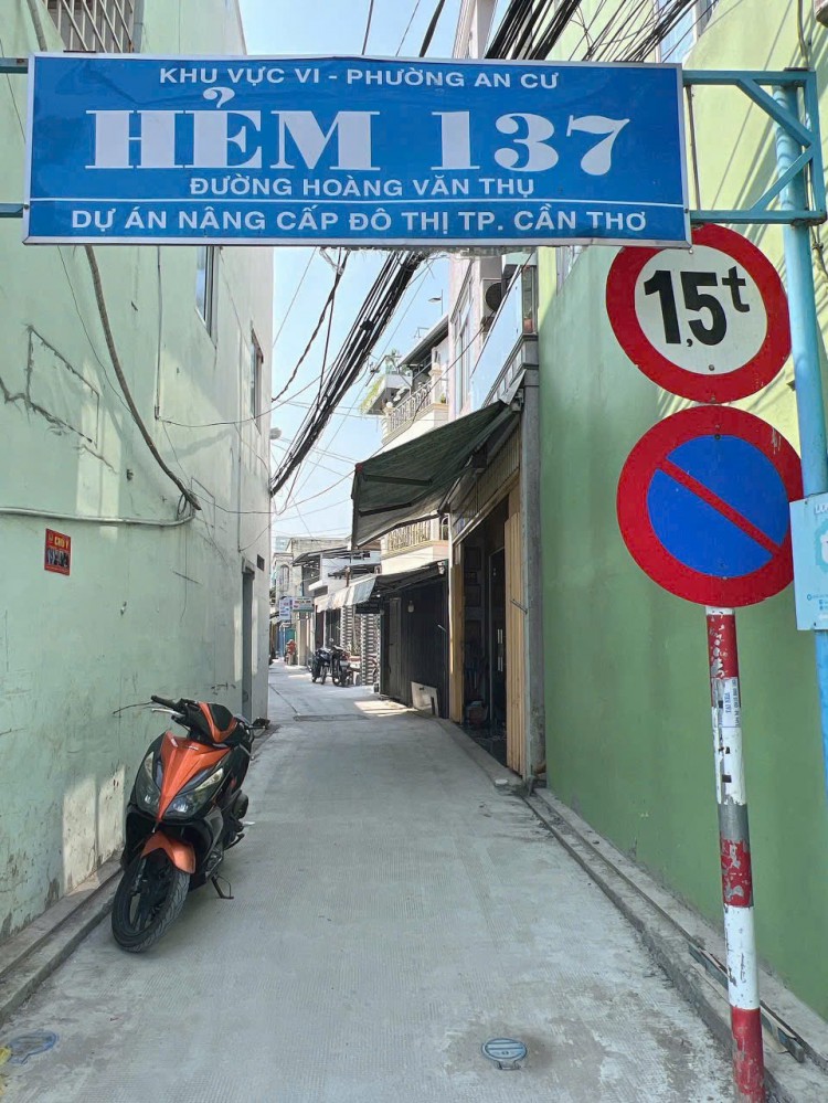 NHÀ TRỆT LẦU HẺM 137 HOÀNG VĂN THỤ, PHƯỜNG NINH KIỀU ( An Cư cũ ), TP CẦN THƠ