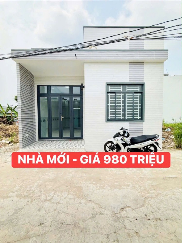 BÁN NHÀ CẤP 4 MỚI - 02PN, RẠCH XÚC ĐỐI DIỆN ĐƯỜNG NGUYỄN THỊ TẠO CÁCH SIÊU THỊ AEON CHỈ 5 PHÚT