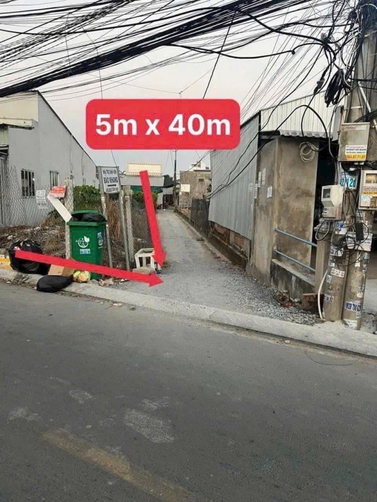 bán tiếp đất góc 2 mặt tiền, đường Trần bạch đằng cuối đường quẹo trái 150m tới nền