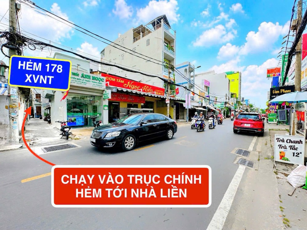 NHÀ MỚI ĐẸP – rất hợp vợ chồng trẻ cần nhà trung tâm Ninh Kiều, giá vừa tầm Trục chính H.178 Xô Viết Nghệ Tĩnh, nhà nằm cách đường lớn chỉ 80m, đi làm – đưa con đi học – sinh hoạt cực kỳ tiện