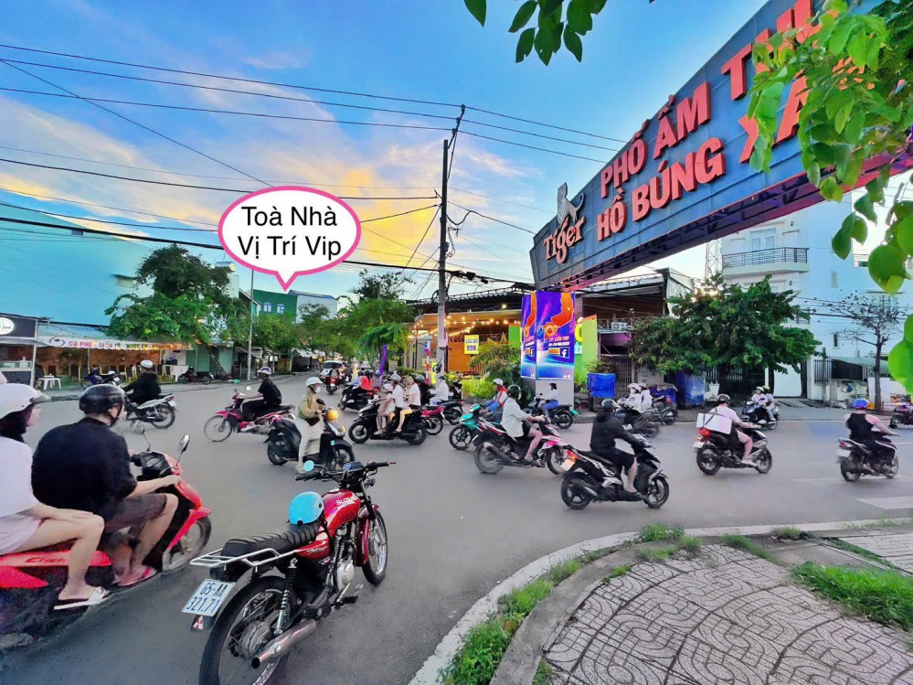 Cho Thuê Nhà toà nhà mặt tiền Phạm Sơn Khai, Bờ hồ Búng Xáng, TP Cần Thơ