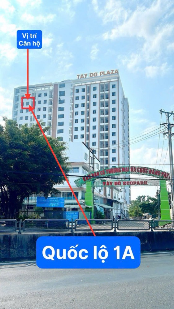 KHÔNG SỬ DỤNG BÁN LỖ THU HỒI VỐN 2 CĂN HỘ TÂY ĐÔ PLAZA KẾ TRƯỜNG ĐẠI HỌC VÕ TRƯỜNG TOẢN, XÃ THẠNH XUÂN, TP CẦN THƠ