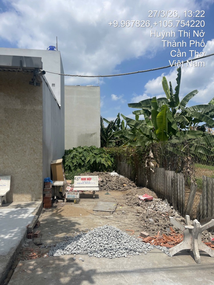 HÀNG THƠM – MẶT TIỀN ĐƯỜNG HUỲNH THỊ NỞ, PHƯỜNG CÁI RĂNG, TP CẦN THƠ