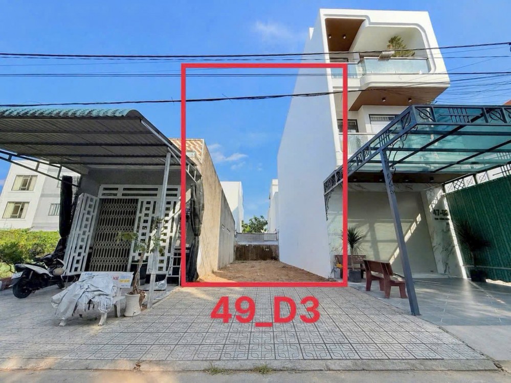 NỀN ĐẸP KDC HỒNG LOAN 6A  Nền số 49 đường D3 – KDC Hồng Loan 6A, P. Cái Răng, TP Cần Thơ