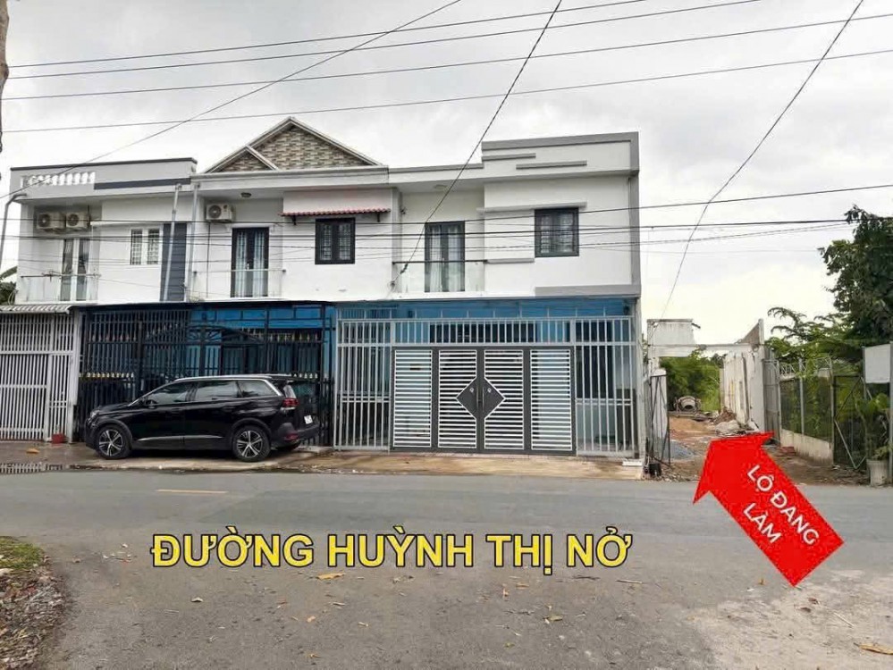 Bán nhà trệt lầu đúc góc 02 mặt tiền  * Địa chỉ: Số 396A đường Huỳnh Thị Nở , p Thường Thạnh Q Cái Răng. Tp Cần Thơ.