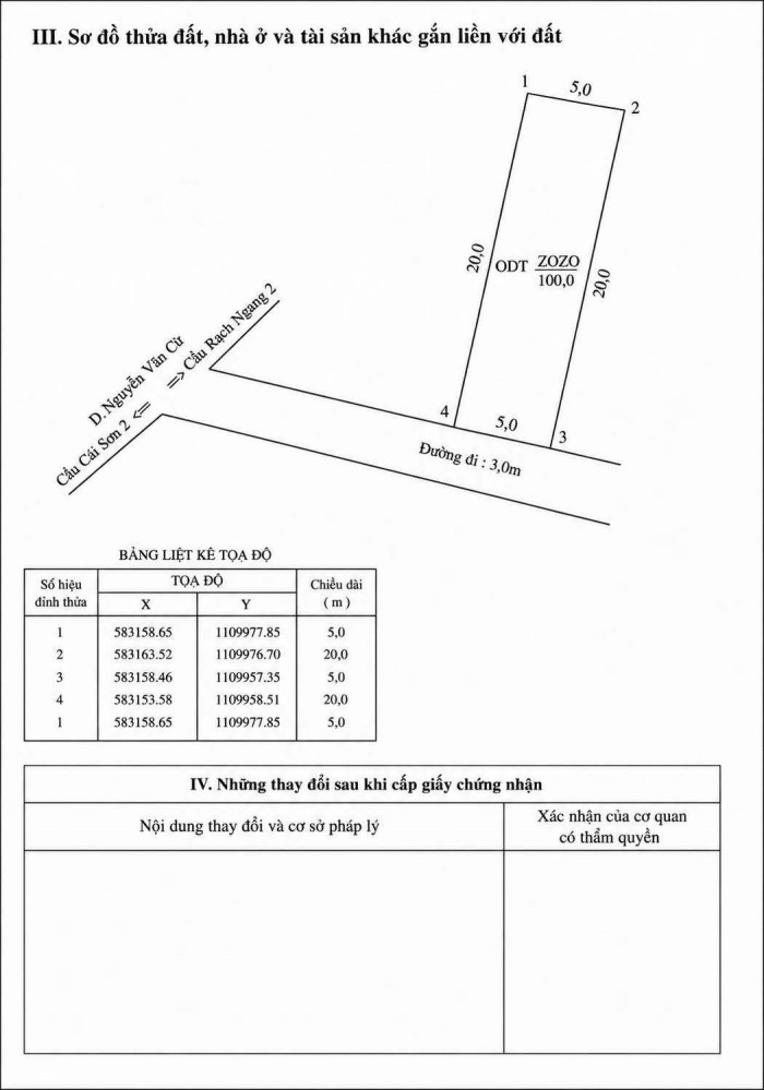 Chính chủ bán đất đẹp cách lộ lớn gần, Nguyễn Văn Cừ, P. Tân An ( An Khánh), TP. Cần Thơ