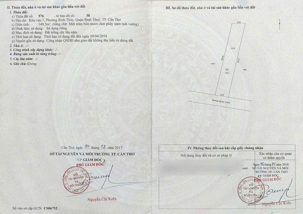 Nền hẻm 10 Bùi Hữu Nghĩa, Bình Thủy, Cần Thơ