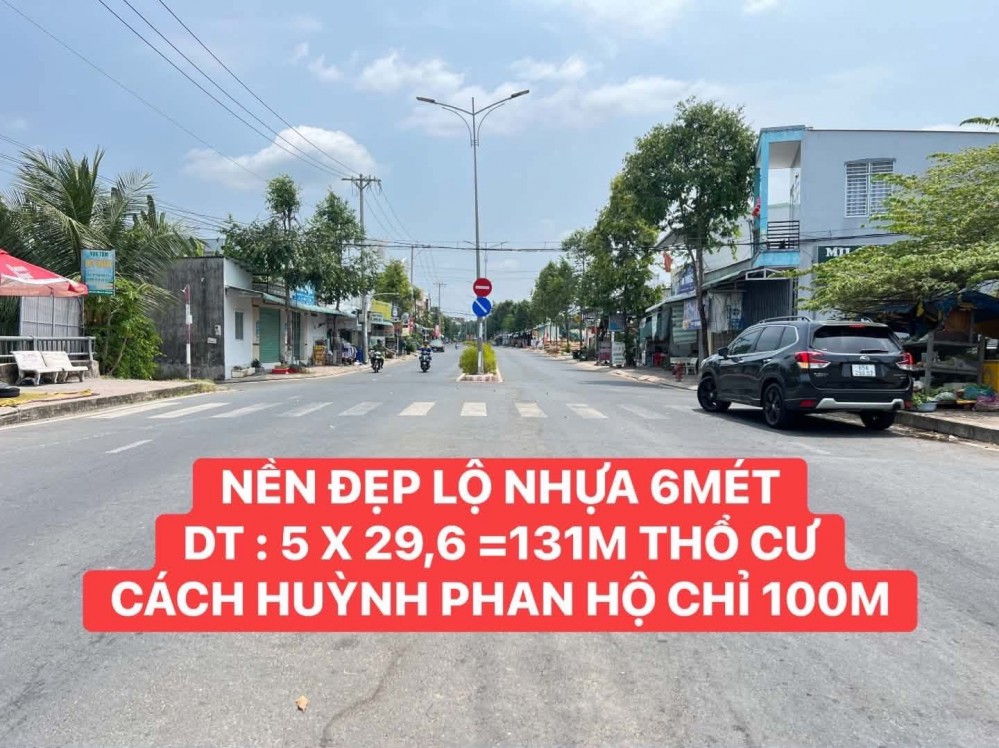 Bán Nền Mặt Tiền Rạch Chanh Cách Đường Huỳnh Phan Hộ Chỉ 100m Gần Võ Văn Kiệt