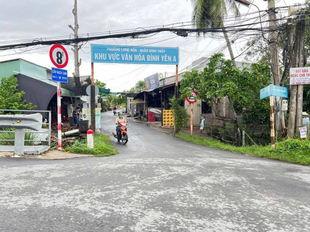 Bán Nền Mặt Tiền Đường Nguyễn Thanh Sơn, Bình Thủy, Cần Thơ - Cách Chợ Rạch Cam Chỉ 500m