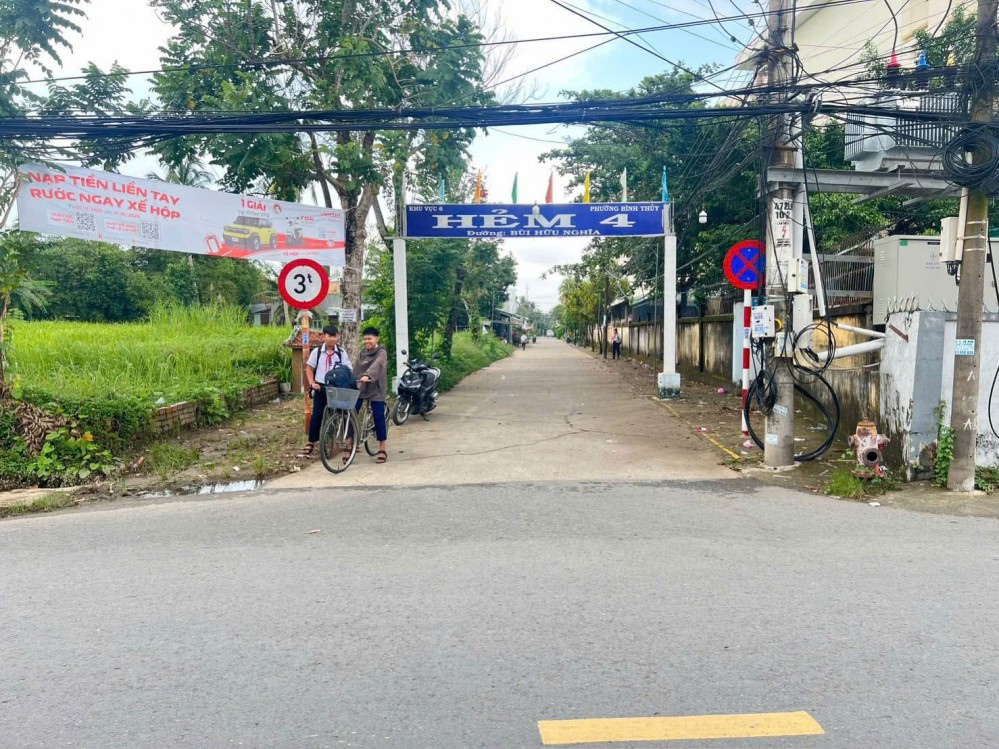 BÁN NỀN HẺM 4 ĐƯỜNG BÙI HỮU NGHĨA, BÌNH THỦY, CẦN THƠ - CÓ 1 CẶP LIỀN KỀ