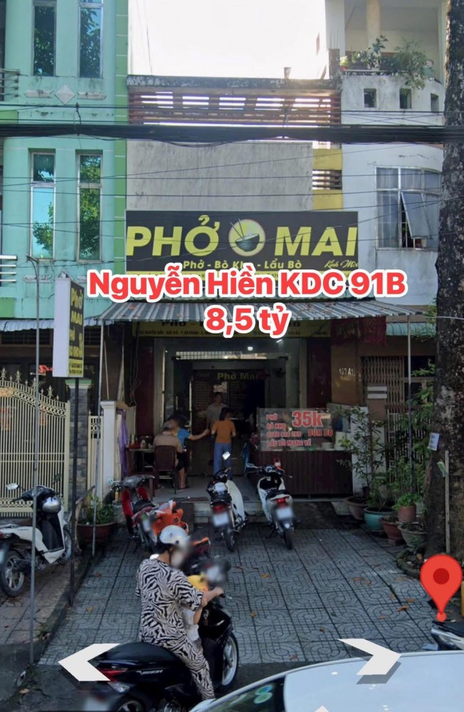 Nhà mặt tiền Nguyễn Hiền KDC 91B