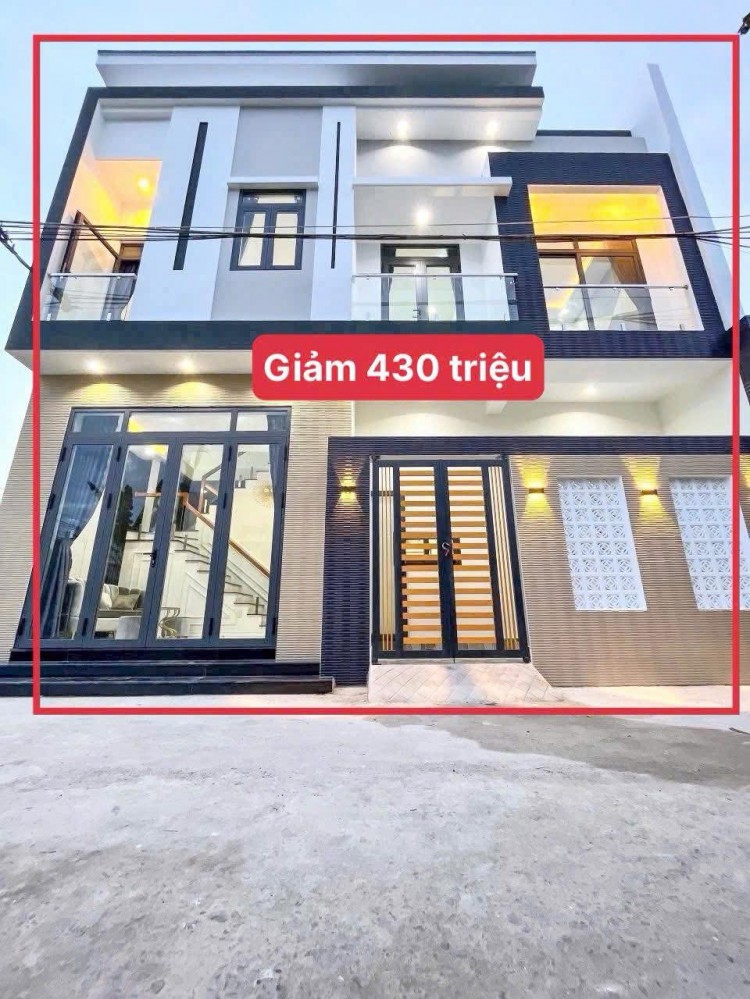 Nhà Lầu 3 phòng ngủ - Lộ ô tô - KDC Hạnh Phúc - Nguyễn Văn Linh - Cách ĐH Y Dược 2,8km