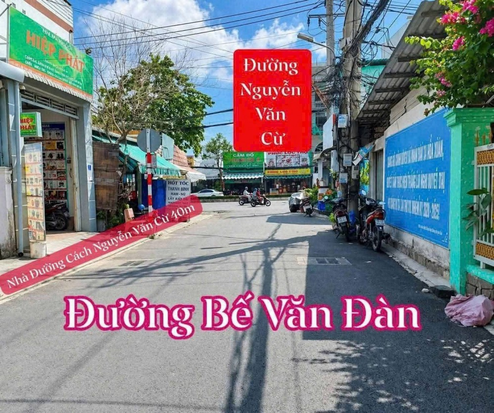 BÁN NHÀ MẶT TIỀN ĐƯỜNG BẾ VĂN ĐÀN - P. AN HOÀ - Q. NINH KIỀU - TP. CẦN THƠ