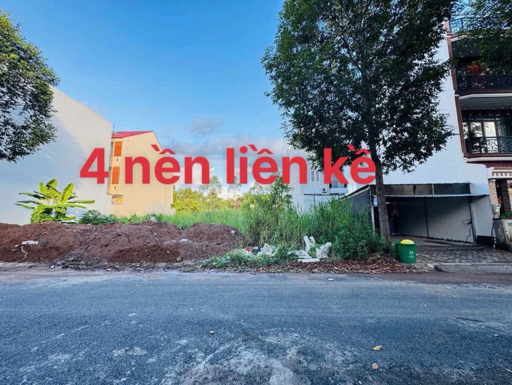 CG 4 nền liền kề khu Nam Long 2