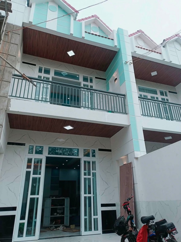 NHÀ TRỆT LẦU 4 PHÒNG NGỦ LONG TUYỀN  Mặt tiền Rạch Khoản Châu, Long Tuyền, Bình Thủy, Cần Thơ