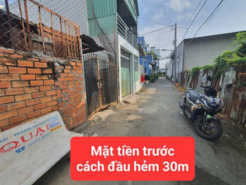 BÁN NỀN TRỤC CHÍNH HẺM 68 ĐỒNG NGỌC SỨ, AN THỚI, BÌNH THỦY (Cách chợ Cầu Ván 300m)