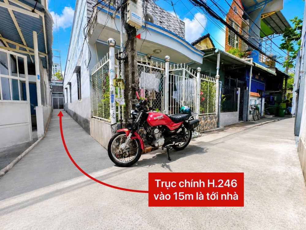 NHÀ LẦU ĐÚC MỚI ĐẸP - GIÁ MỀM - H.246  SÁT CHỢ TẦM VU, P.TÂN AN, CẦN THƠ