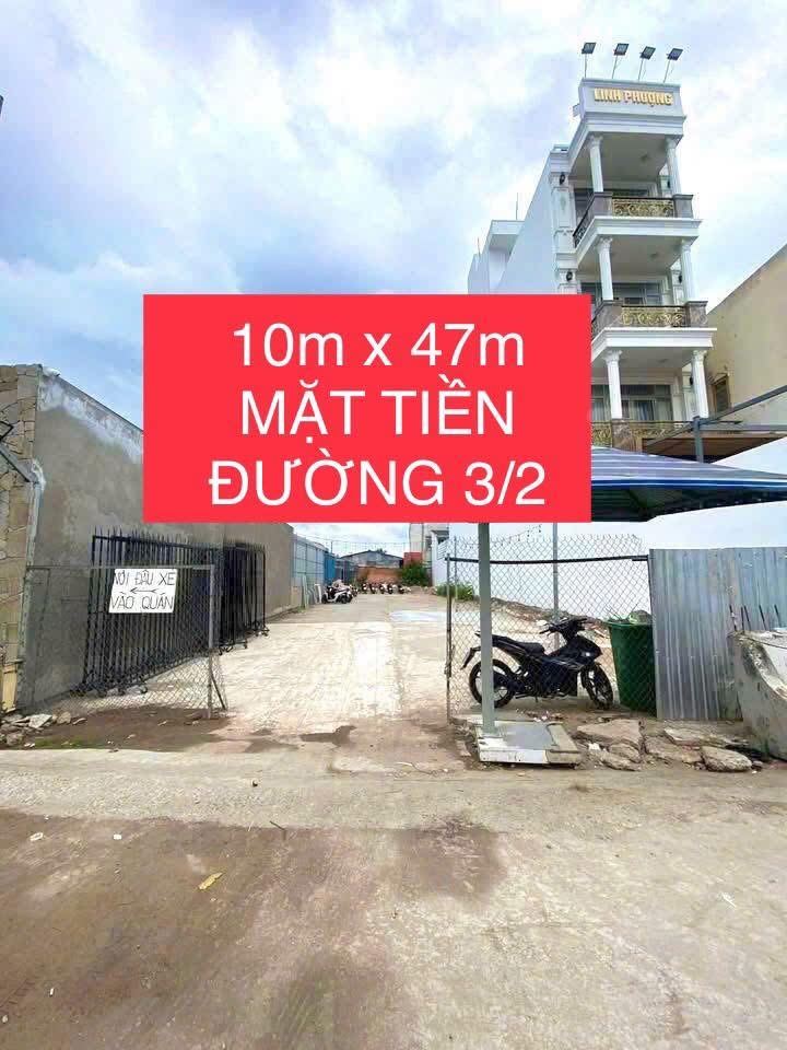 BÁN NỀN 466m2 MẶT TIỀN ĐƯỜNG 3/2 PHƯỜNG TÂN AN TP CẦN THƠ