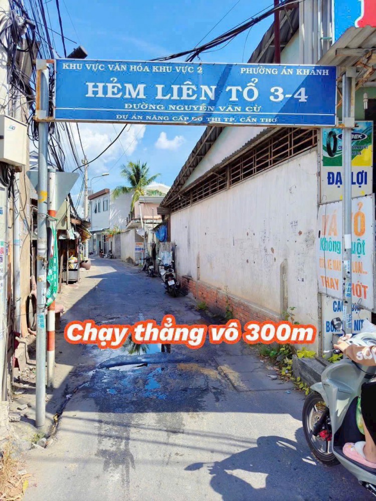 - Nền 100m2 ODT xây trọ định cư hẻm nhánh Liên Tổ 3-4 NVC cách Đại Học Y Dược 1km